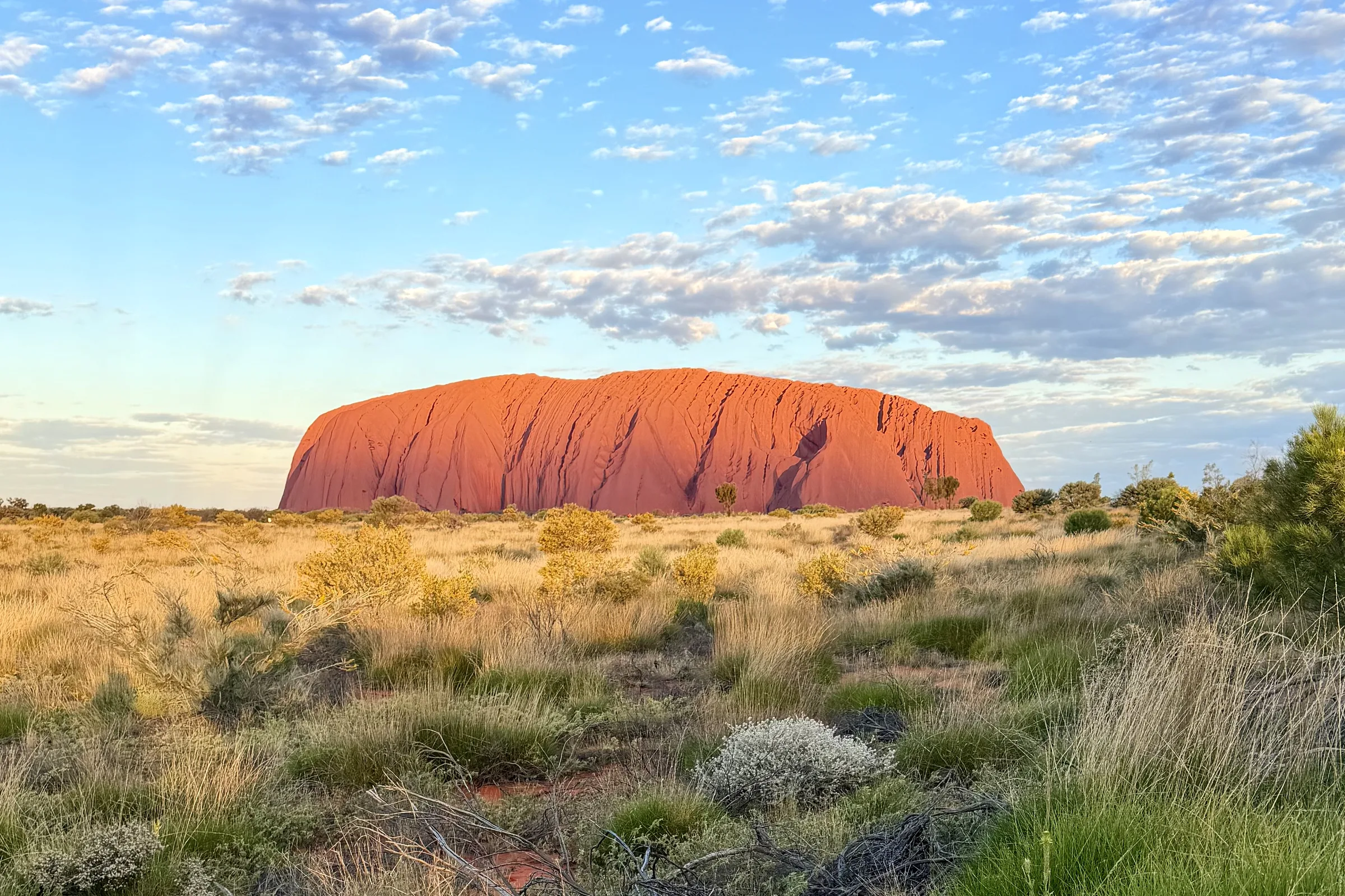 Uluru at last light