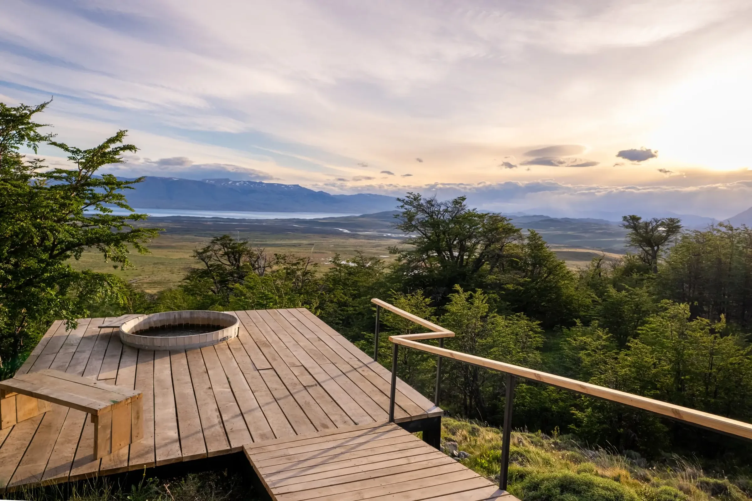 Patagonian steppe and mountains