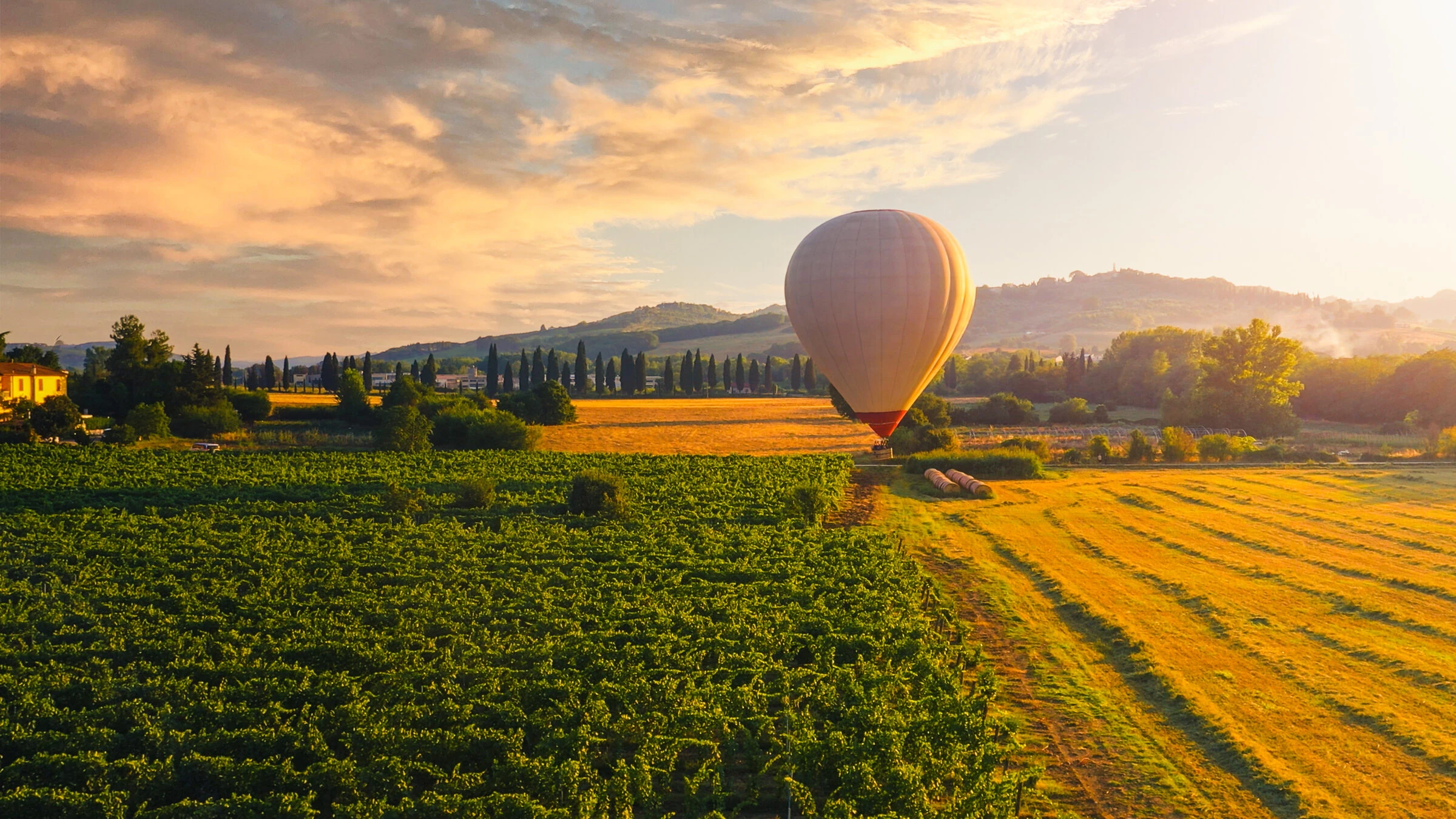 Hot-Air Balloon Adventures Over Tuscany & Chianti