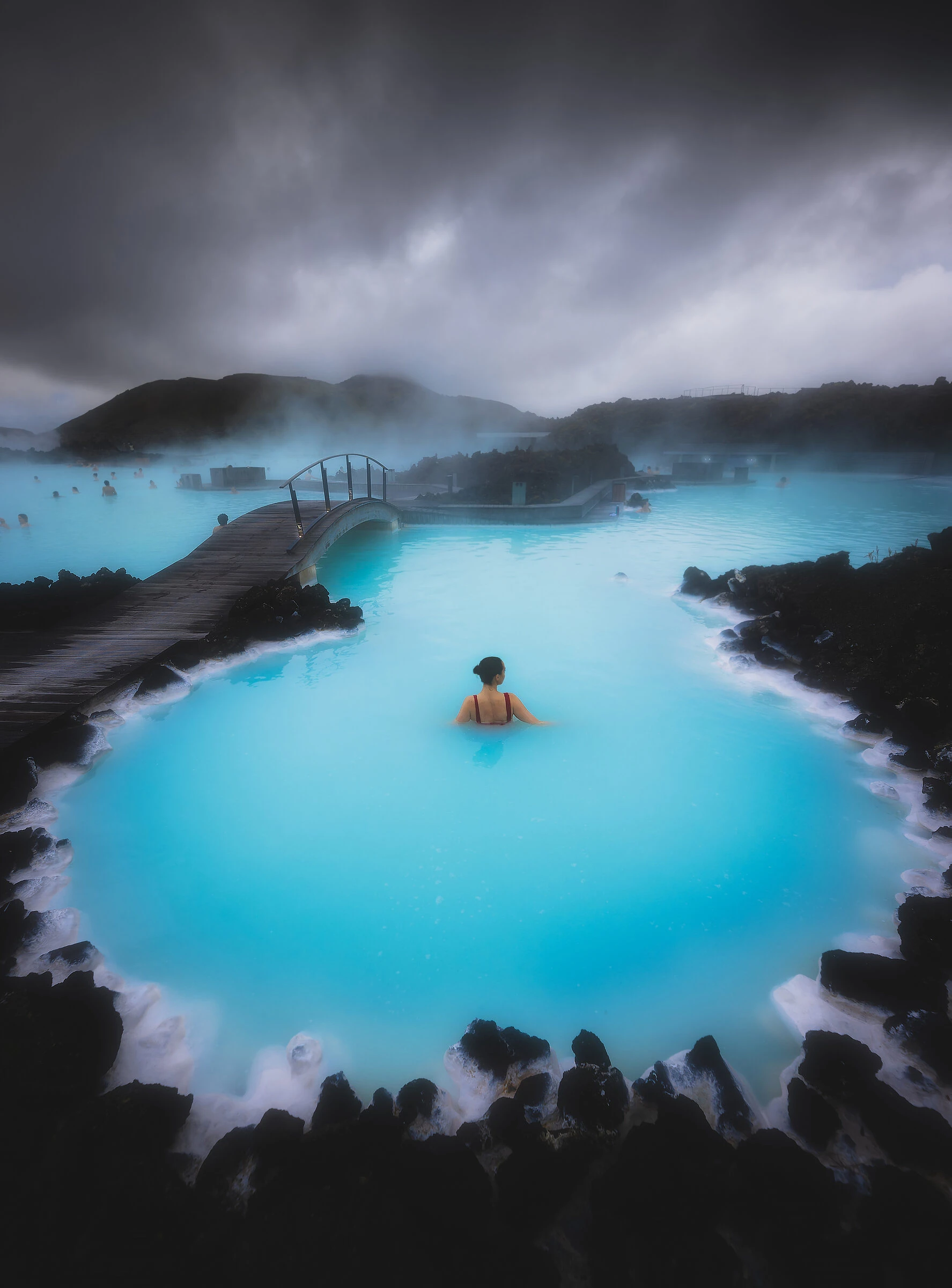 Geothermal waters in southwest Iceland
