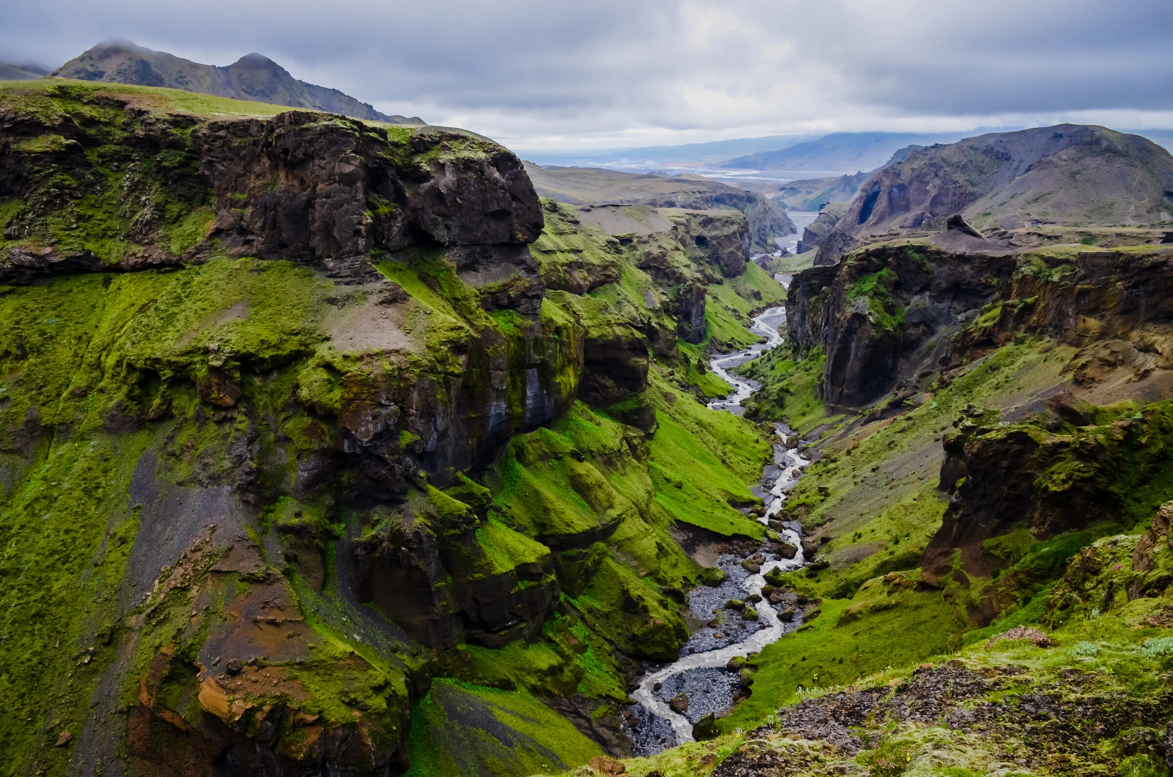Northern Iceland mountains