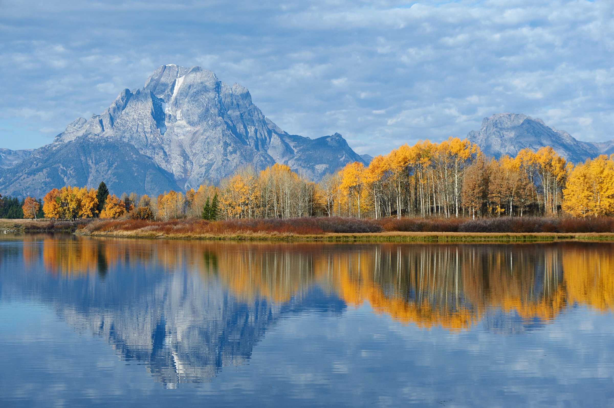 Yellowstone landscape in autumn